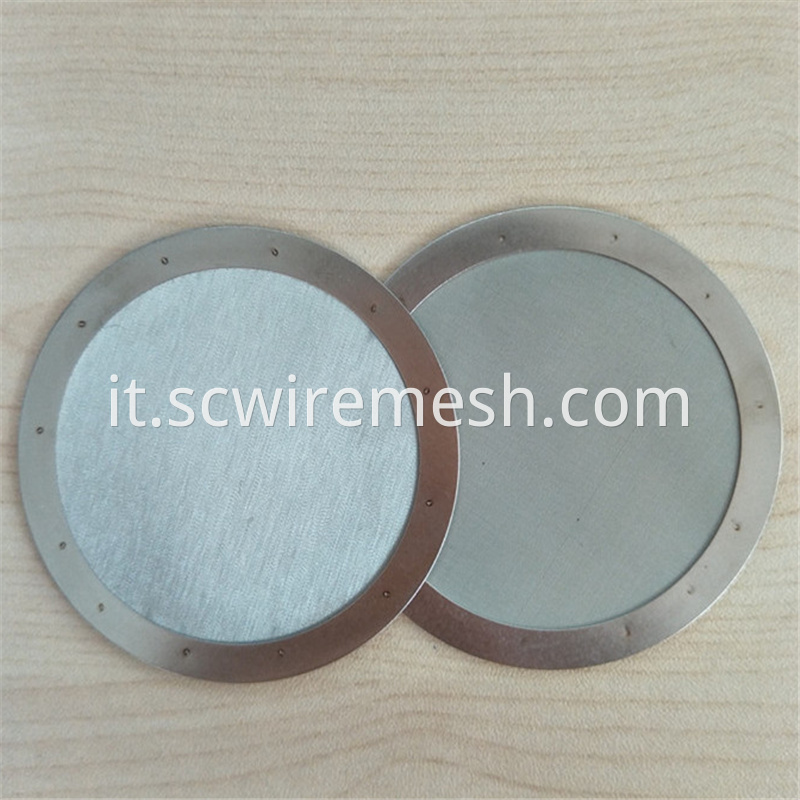 Black Wire Mesh Wafer